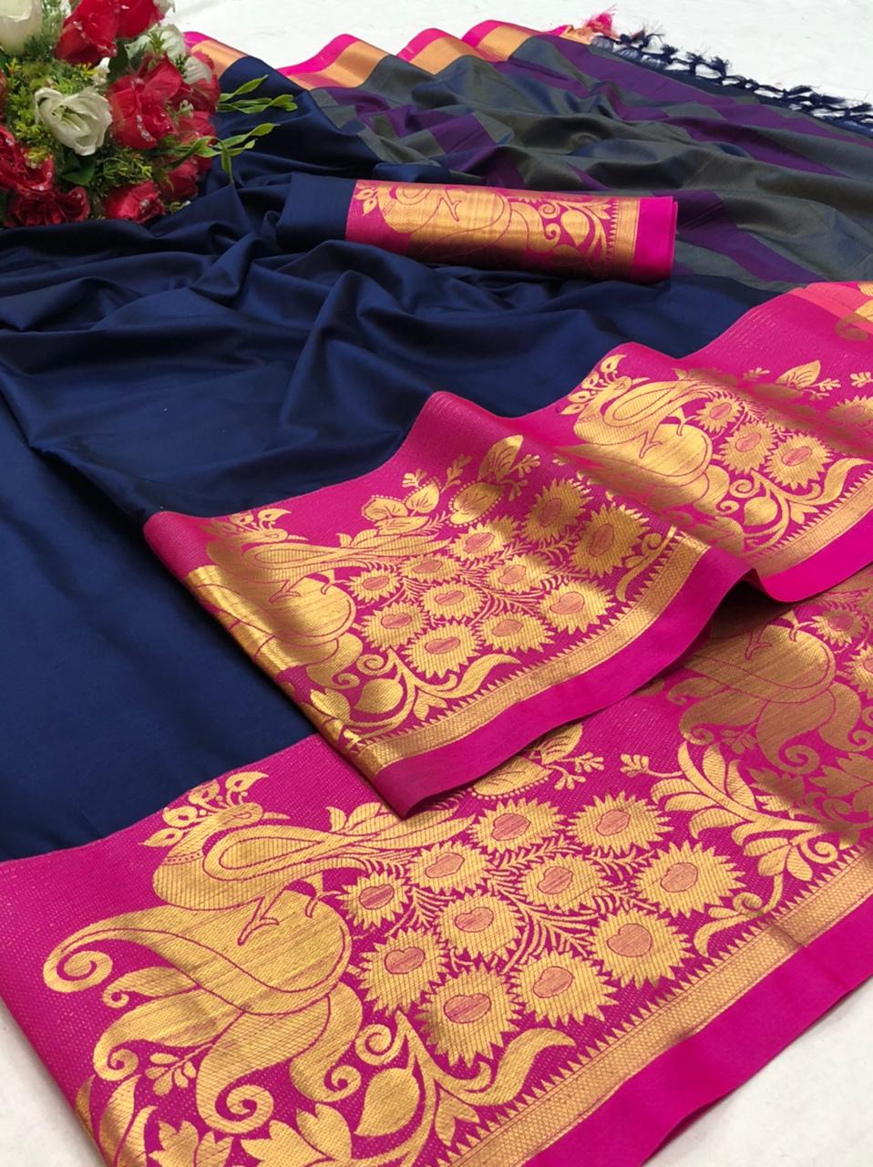 Moorni By Hb Cotton Silk Non Catalog Sarees Wholesale Online
